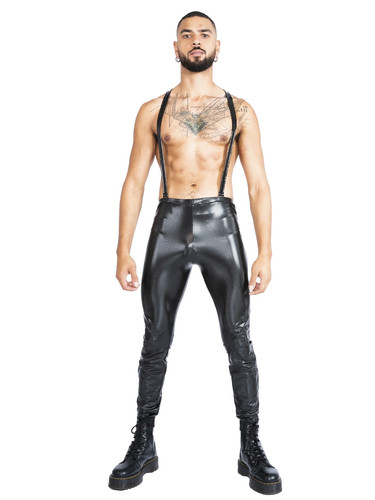 Male vynx croc print leggings - vynx,