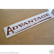 ELDDIS Advantage Caravan Motorhome Name Sticker Decal Graphic - SINGLE