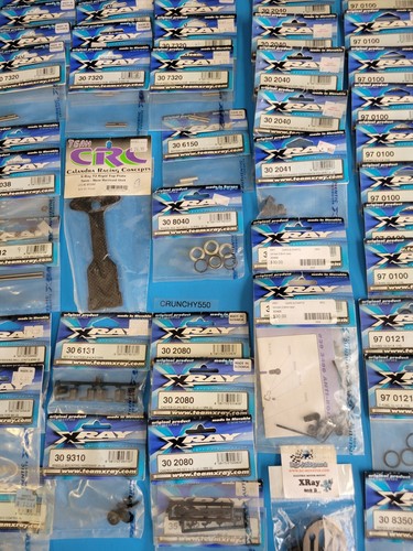 Xray xb808 misc parts - parts, lot