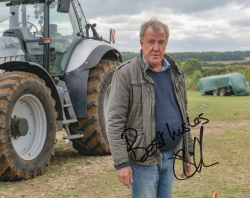Jeremy clarkson signed photo - jeremy,
