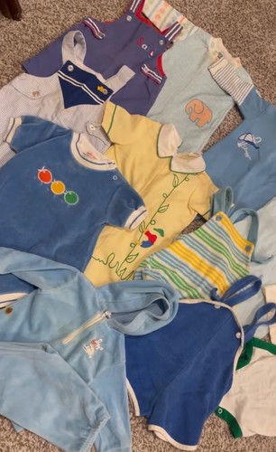 Vintage baby boy clothes - baby,