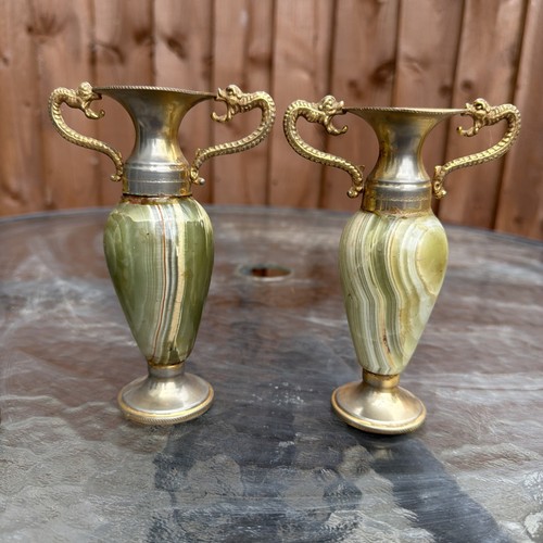 Pair vintage onyx and - vintage,
