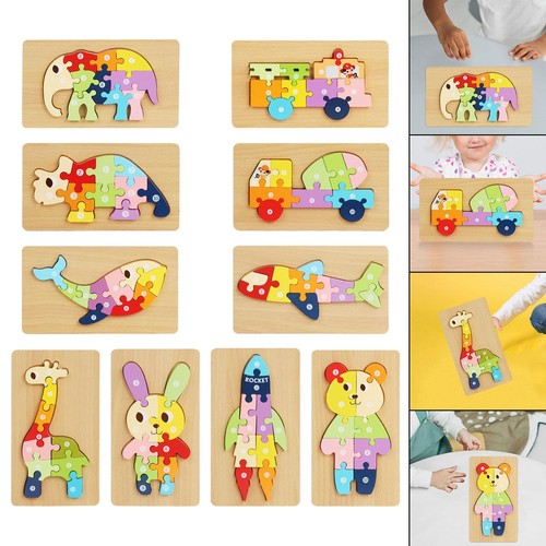 Wooden puzzle travel - wooden, early