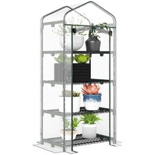 Outsunny Portable 4-Tier Mini