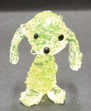 Uranium Glass Figure Yellow