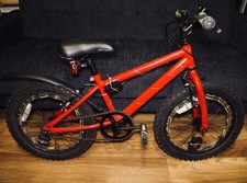 Kids Apollo Red bike - 18”