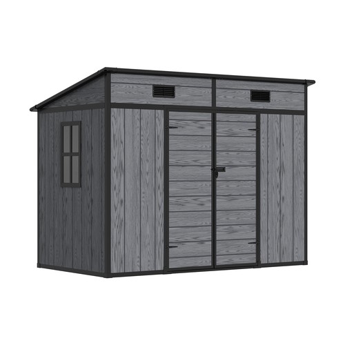 4x8ft garden shed - shed, plastic