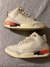 Size 9.5 - Air Jordan 3 Retro x J. Balvin “Medellin Sunset” ✅ PRE-OWNED