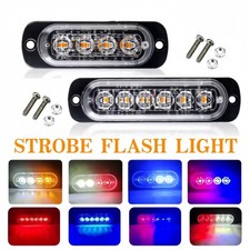 4LED / 6LED Car Strobe Warning