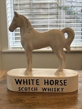 Vintage White Horse Scotch Whisky Horse Kelsboro Ware Advertising Memorabilia