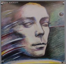 Genesis Steve Hacket Poster Original Promo Highly Strung By Kim Poor 1983 #2