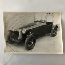 Vintage 1930 Alvis Car Photo