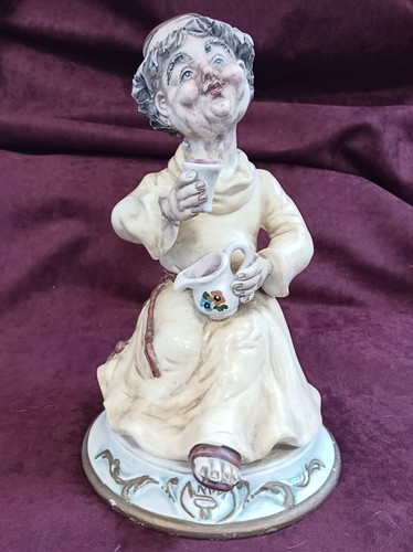 Vintage capodimonte figurine - vintage,