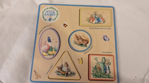 Peter rabbit wooden - rabbit, puzzle