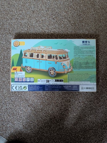 Wooden camper van model - camper,