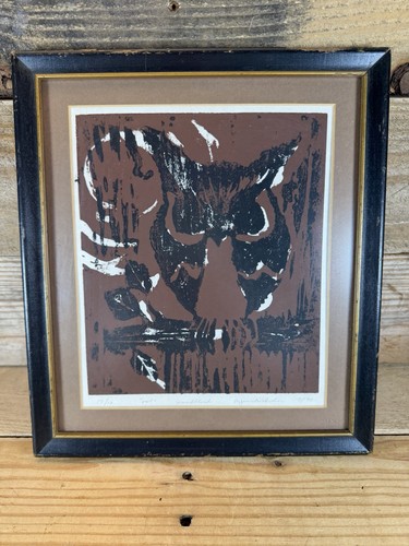 Vintage 70s mcm owl - vintage,