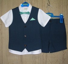 Ted Baker Boys Navy Waistcoat
