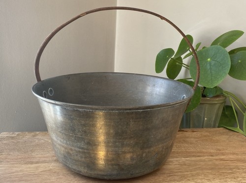 Vintage jam pan heavy - pan,
