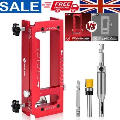 Door hinge jig aluminum - door, alloy