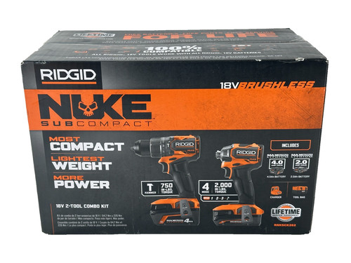 Ridgid 18v brushless nuke - 18v,