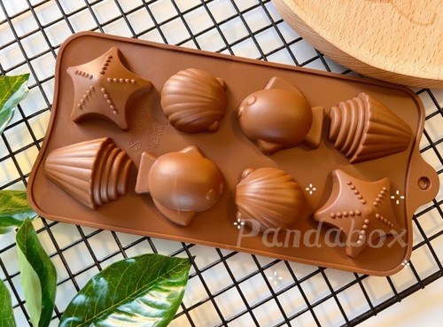 Sea star shell - fish, silicone