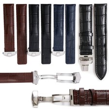 19-22mm Leather Watch Band