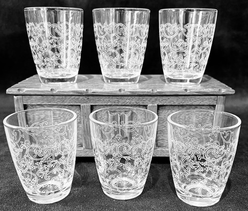 Tot shot vintage glasses - tot/shot,