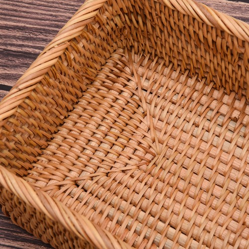 Small wicker storage basket - small,