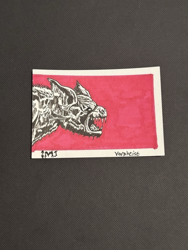 Vargheist vampire aceo trading - vargheist,
