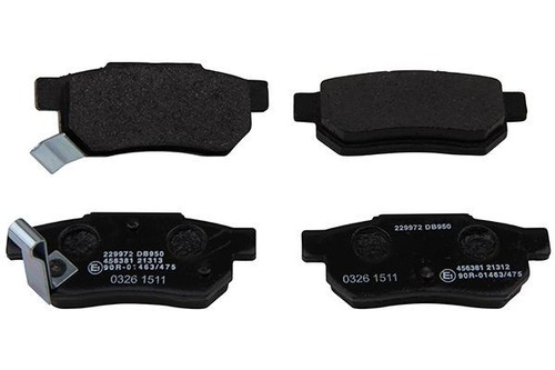 Rear brake pad set - nk,