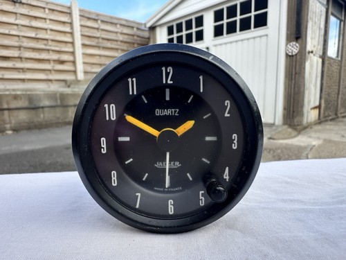 Jaeger quartz car dash clock - quartz,