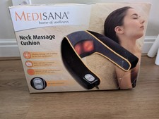 Medisana Vibrating Neck Massage Cushion with Heat Function and Red Light