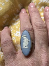 Wedgwood blue Jasperware Ring