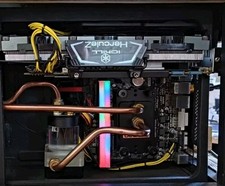 Custom Gaming PC Copper Pipe