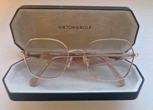 Viktor rolf eyeglasses gold - viktor, &