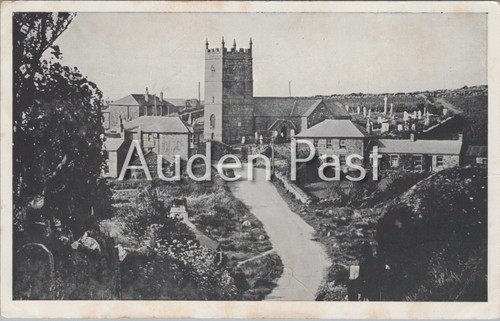 Zennor church cornwall - zennor, vintage