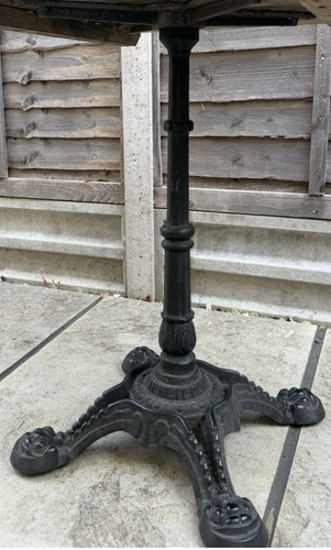 Vintage cast iron table - iron,