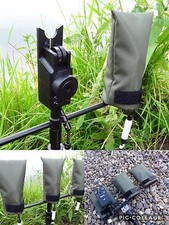 1 x Peak angling products carp fishing bite alarm pouch covers pouches in GREEN