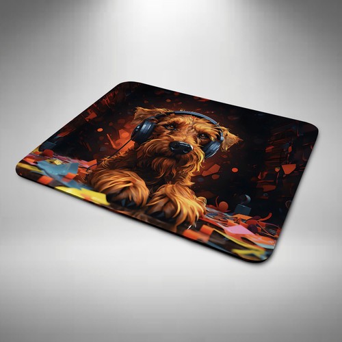 Irish terrier mouse mat - irish,