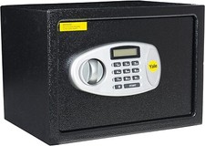Yale Medium Black Budget Safe with LCD display - Y-MS0000NFP