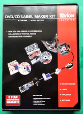 TEVION ALL IN ONE ~ DVD/CD LABEL MAKER KIT ~ MODEL BMT5000