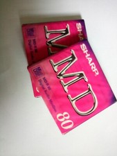 x2 Sharp MD-R80 Recordable
