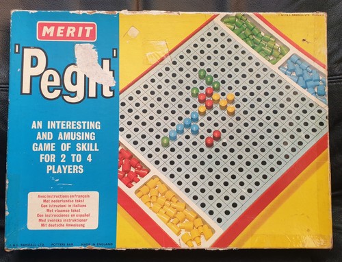 Vintage peg game - 1964, j