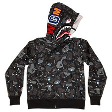 BAPE Space Camo Shark Full Zip