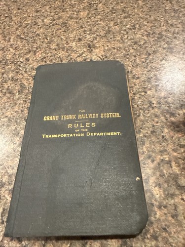 Vintage grand trunk railway - trunk,