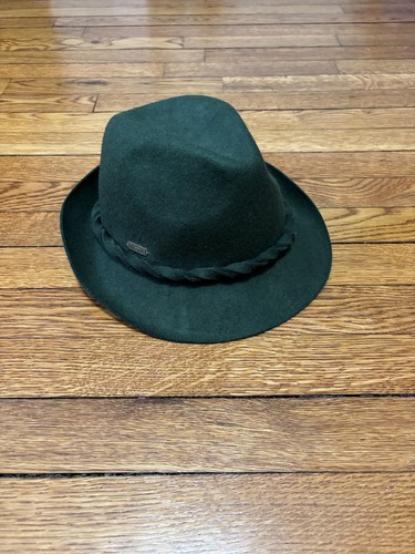 Adora wool cloche hat green - wool,