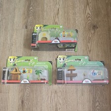 Nintendo Legend Of  Zelda Windwaker Micro Land  Playset Bundle X3 (Link, Tetra)
