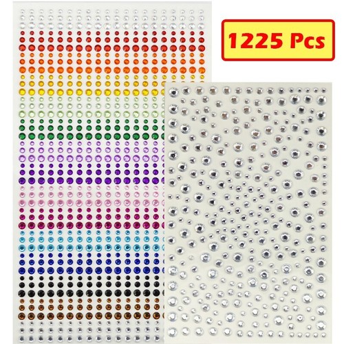 Face gems stick jewels - gems, on