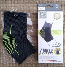 NEO G ANKLE SUPPORT WITH MULTI WAY STRETCH - MEDIUM SIZE - BOXED.