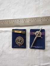 Scottish Kilt Pin And Cap